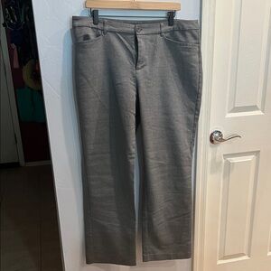 Christopher & Banks Women's Gray Trousers